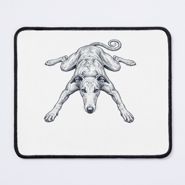 Item preview, Vintage Greyhound Splooting Dog Mom Dad Lover designed and sold by DoodleTortle.