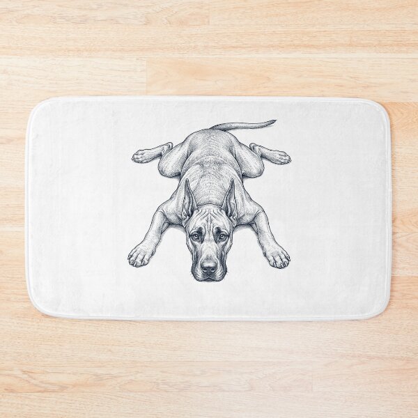 Item preview, Vintage Great Dane Splooting Dog Mom Dad Lover designed and sold by DoodleTortle.