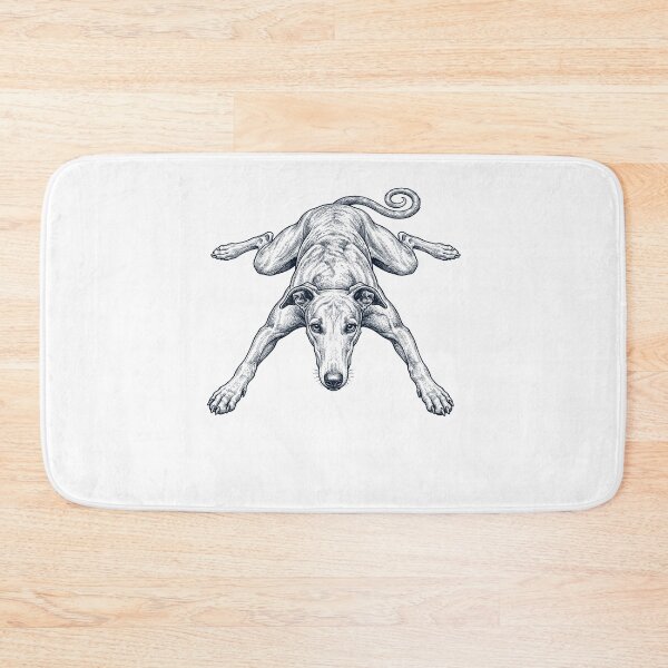 Item preview, Vintage Greyhound Splooting Dog Mom Dad Lover designed and sold by DoodleTortle.