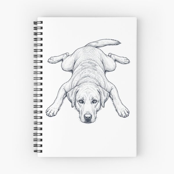 Item preview, Vintage Labrador Retriever Splooting Dog Mom Dad Lover designed and sold by DoodleTortle.