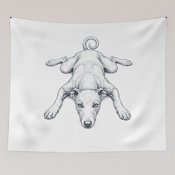 Item preview, Vintage Italian Greyhound Splooting Dog Mom Dad Lover designed and sold by DoodleTortle.