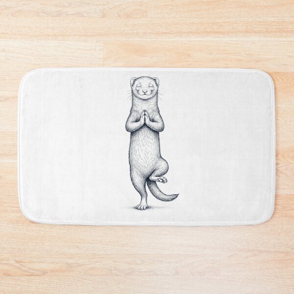 Item preview, Vintage Ferret Yoga Tree Pose Animal Lover designed and sold by TerryConnells.