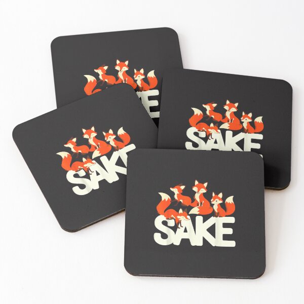 Item preview, 4 Fox Sake Funny Fox Pun Retro Animal Meme Design designed and sold by kiralynstration.