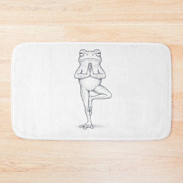 Item preview, Vintage Frog Yoga Tree Pose Animal Lover designed and sold by TerryConnells.