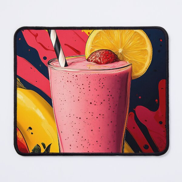 Item preview, Fruit Smoothie Pop Art, Bold Colorful Summer Drink Illustration designed and sold by daila70.