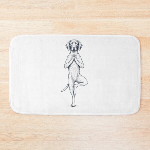 Item preview, Vintage German Shorthaired Pointer Yoga Tree Pose Dog Mom Lover designed and sold by TerryConnells.