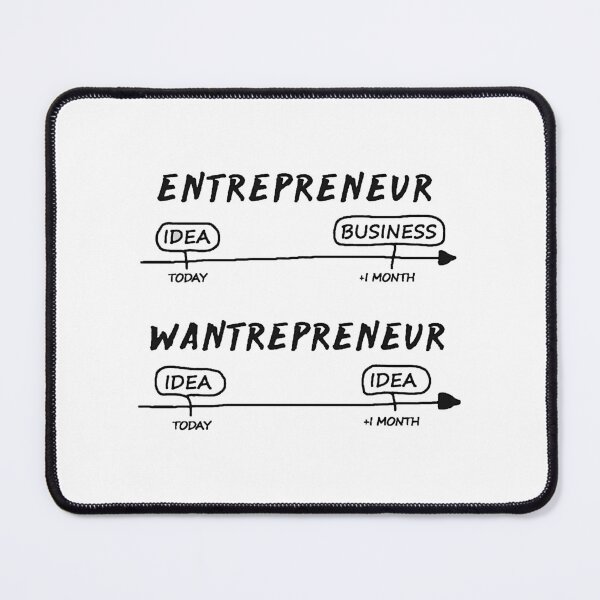 Item preview, Entrepreneur vs Wantrepreneur Timeline designed and sold by AVNGR-Design.