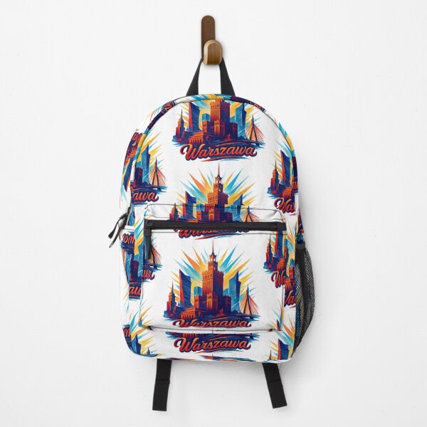 Item preview, Warsaw Skyline: A Modern Epic in Vibrant Colors designed and sold by Pineapple-Tree.