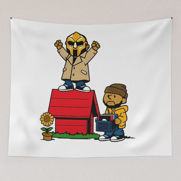 Item preview, Madvillainy Peanuts Hip Hop Parody Mf Doom  designed and sold by Azzam Mercury.