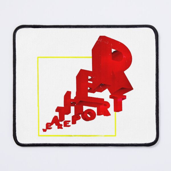 Item preview, Red Typography of Experimental Band designed and sold by WellkamStudio.