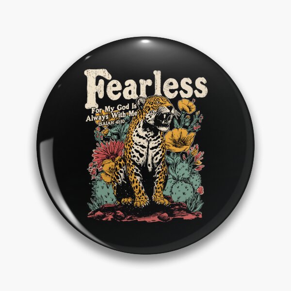 Item preview, Fearless For My God Is Always With Me designed and sold by rcgela.