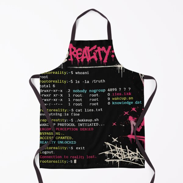 Item preview, Cyberpunk Hacker Terminal Reality Glitch Streetwear designed and sold by etuvibes.