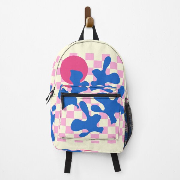 Item preview, Abstract Pink Matisse Checkered Modern Illustration designed and sold by MaiZephyr.