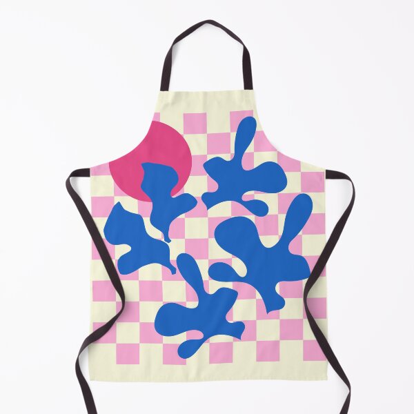 Item preview, Abstract Pink Matisse Checkered Modern Illustration designed and sold by MaiZephyr.