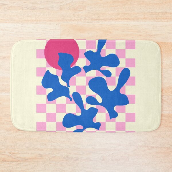 Item preview, Abstract Pink Matisse Checkered Modern Illustration designed and sold by MaiZephyr.