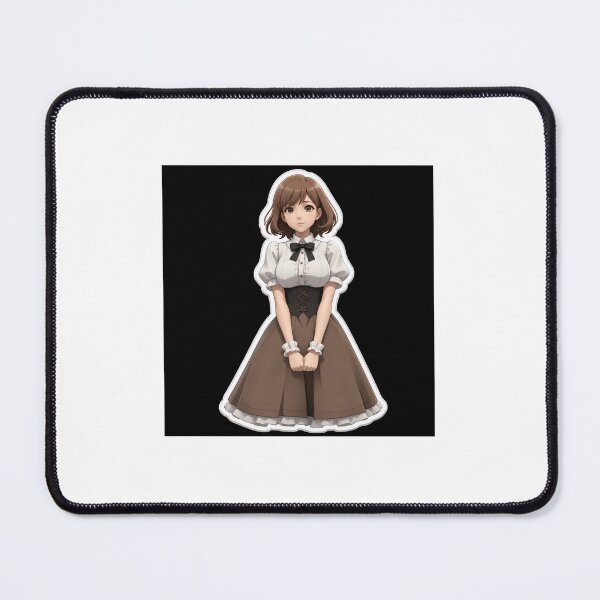 Item preview, Gentle Anime Girl in Vintage Dress designed and sold by Farheen786.