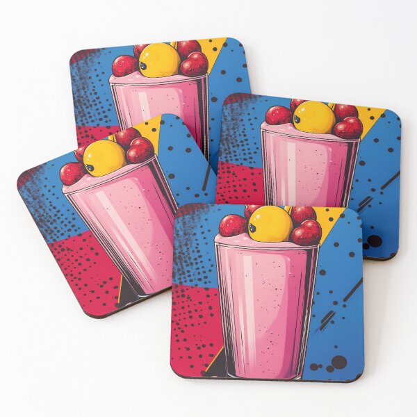 Item preview, Bold Smoothie Pop Art, A Fun Summer Illustration designed and sold by daila70.