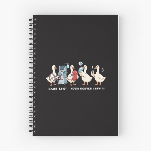 Item preview, Silly Goose Dialysis Nurse Funny Nephrology Medical Retro Design designed and sold by kiralynstration.