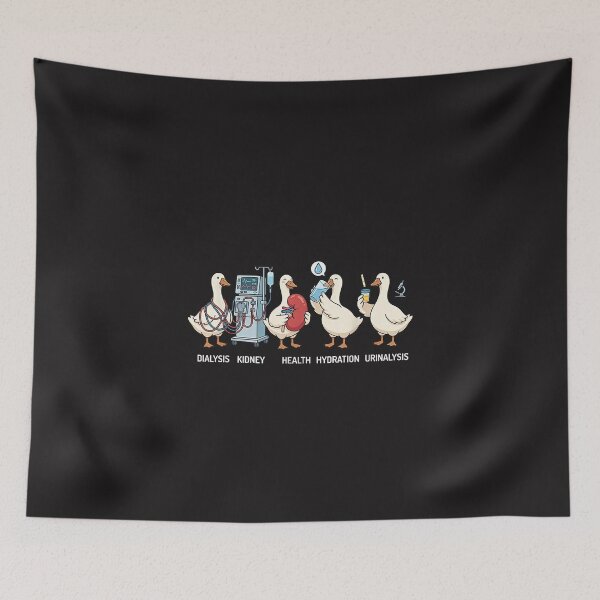 Item preview, Silly Goose Dialysis Nurse Funny Nephrology Medical Retro Design designed and sold by kiralynstration.