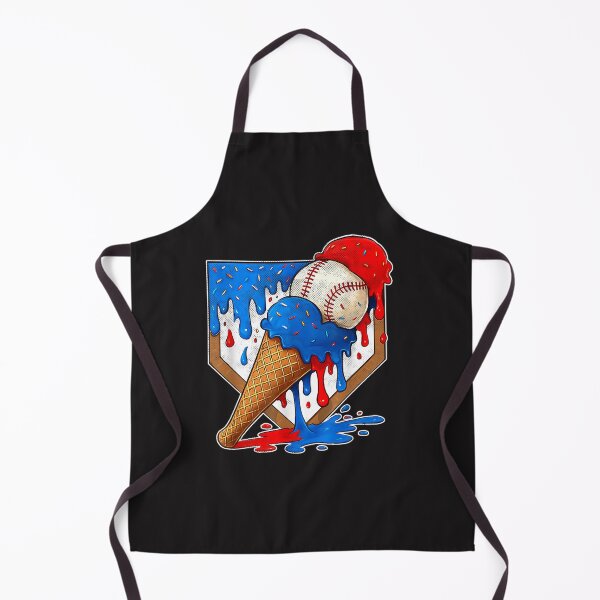 Item preview, Distressed Baseball Boys Ice Cream Drip Funny Youth Sports Design designed and sold by kiralynstration.