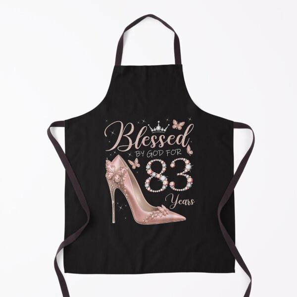 Item preview, Blessed By God for 83 Years Funny 83rd Birthday Queen Design designed and sold by kiralynstration.