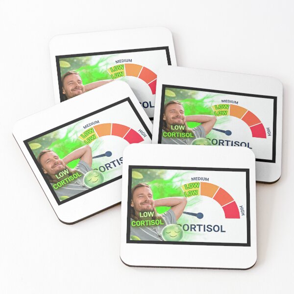 Item preview, low cortisol meme gif designed and sold by LayersDesign.