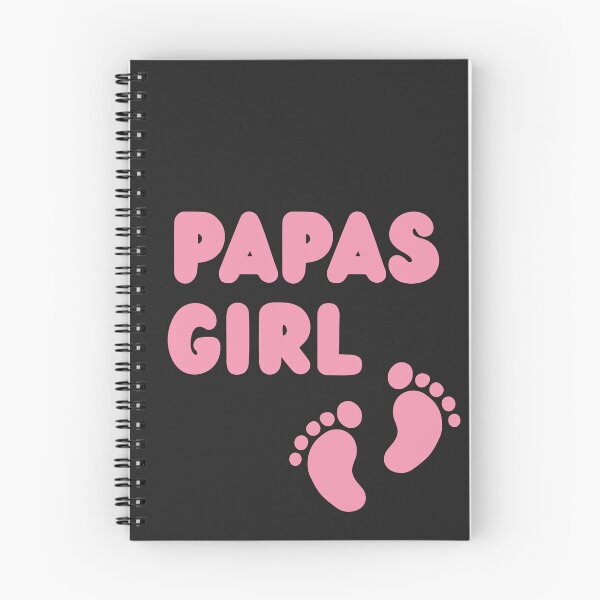 Item preview, Papas Girl, Footprints in pink designed and sold by Noydee Red Salavan.