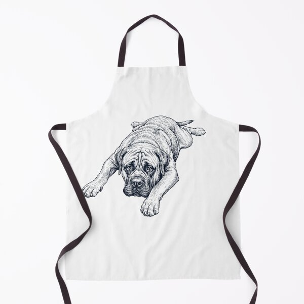 Item preview, Vintage Mastiff Splooting Dog Mom Dad Lover designed and sold by DoodleTortle.
