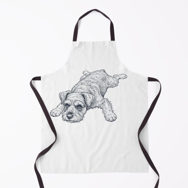 Item preview, Vintage Miniature Schnauzer Splooting Dog Mom Dad Lover designed and sold by DoodleTortle.