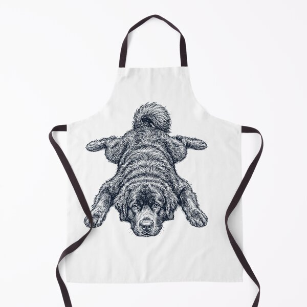 Item preview, Vintage Newfoundland Splooting Dog Mom Dad Lover designed and sold by DoodleTortle.