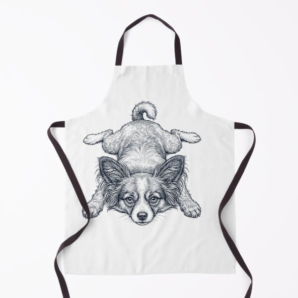 Item preview, Vintage Papillon Splooting Dog Mom Dad Lover designed and sold by DoodleTortle.