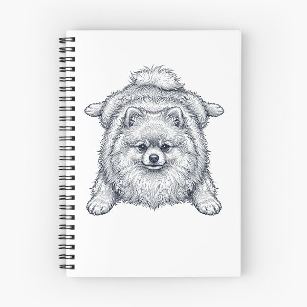 Item preview, Vintage Pomeranian Splooting Dog Mom Dad Lover designed and sold by DoodleTortle.
