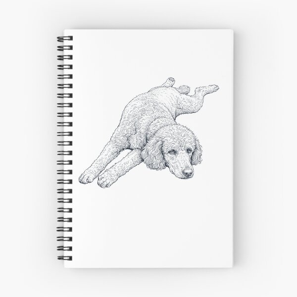 Item preview, Vintage Poodle Splooting Dog Mom Dad Lover designed and sold by DoodleTortle.