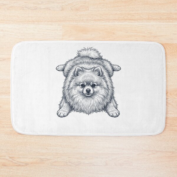Item preview, Vintage Pomeranian Splooting Dog Mom Dad Lover designed and sold by DoodleTortle.