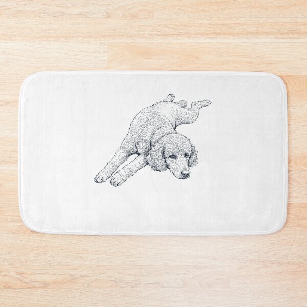 Item preview, Vintage Poodle Splooting Dog Mom Dad Lover designed and sold by DoodleTortle.