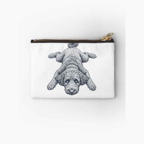 Item preview, Vintage Portuguese Water Dog Splooting Dog Mom Dad Lover designed and sold by DoodleTortle.