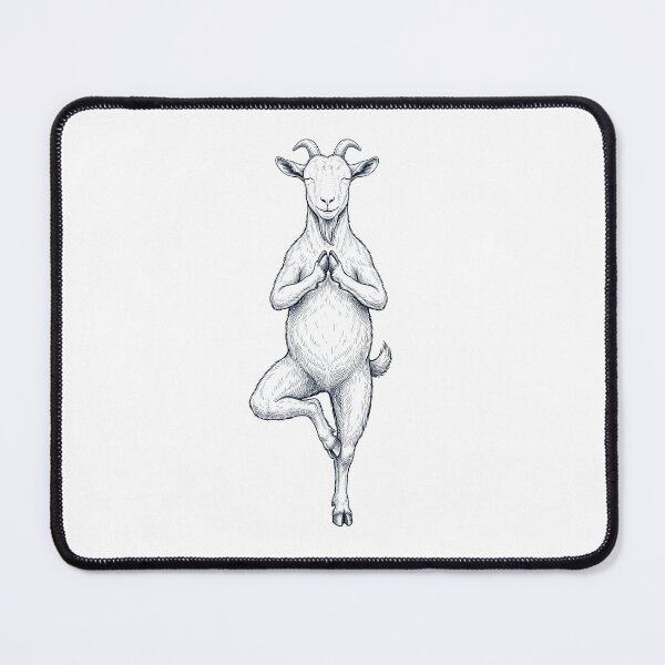 Item preview, Vintage Goat Yoga Tree Pose Animal Lover designed and sold by TerryConnells.