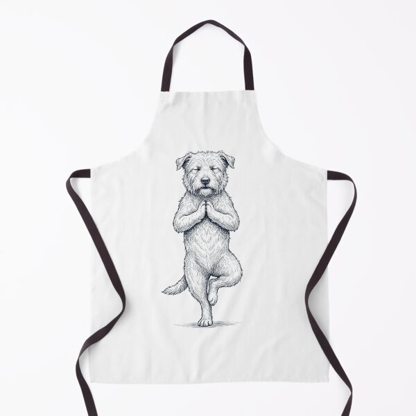 Item preview, Vintage Glen of Imaal Terrier Yoga Tree Pose Dog Mom Lover designed and sold by TerryConnells.