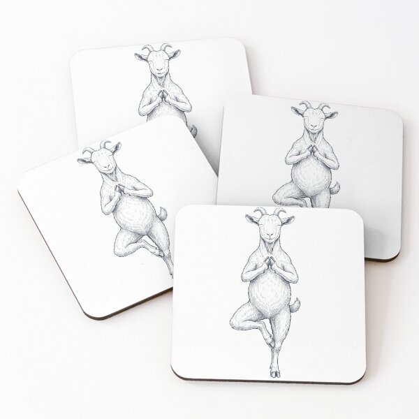 Item preview, Vintage Goat Yoga Tree Pose Animal Lover designed and sold by TerryConnells.