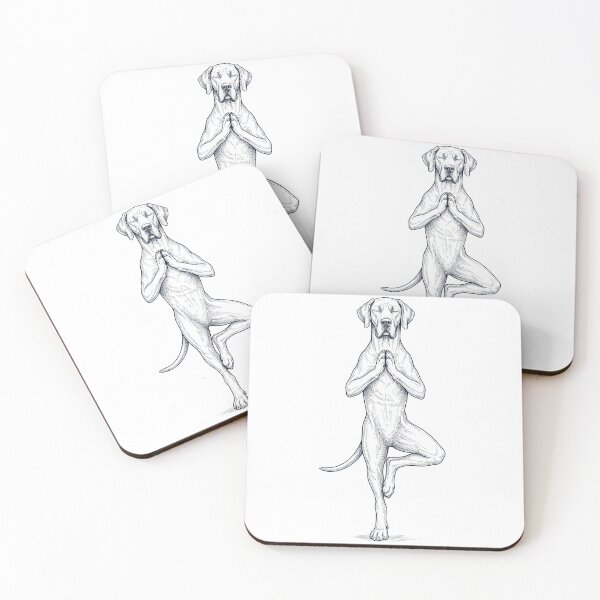 Item preview, Vintage Great Dane Yoga Tree Pose Dog Mom Lover designed and sold by TerryConnells.