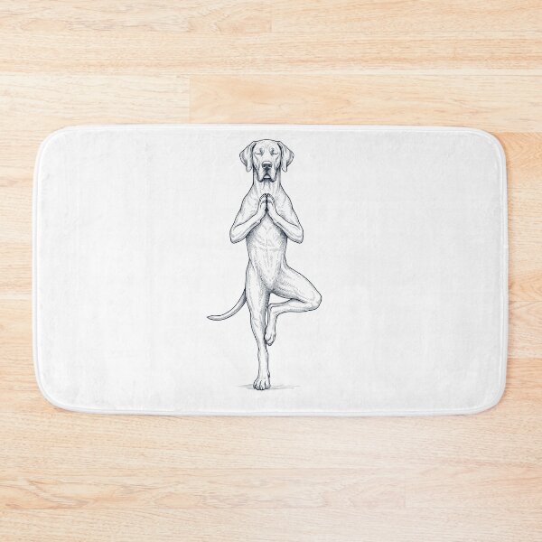 Item preview, Vintage Great Dane Yoga Tree Pose Dog Mom Lover designed and sold by TerryConnells.