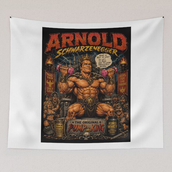 Item preview, Arnold Schwarzenegger Pump King designed and sold by DCdigitalgrowth.
