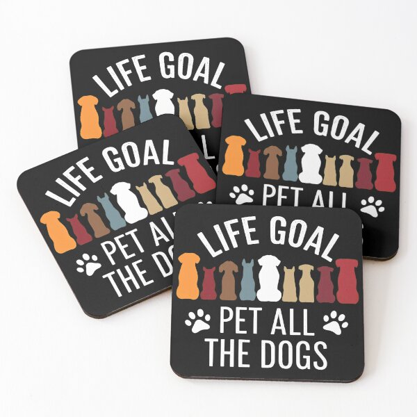 Item preview, Life Goal Pet All The Dogs Dog Lover designed and sold by OlyvieArt.