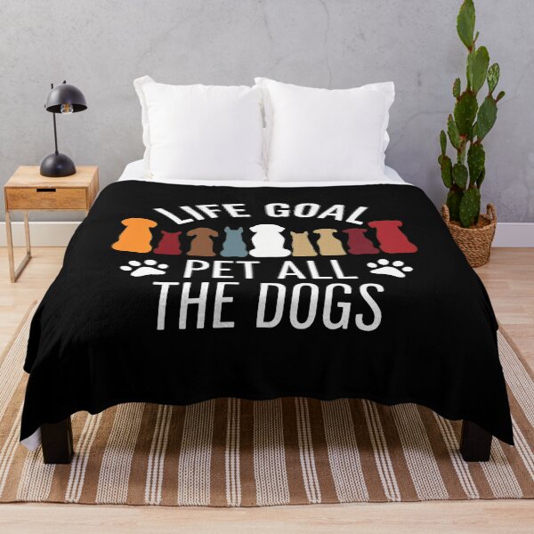 Item preview, Life Goal Pet All The Dogs Dog Lover designed and sold by OlyvieArt.