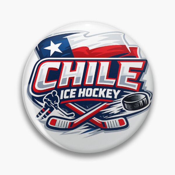 Item preview, Chile Ice Hockey Logo designed and sold by Chile-IceHockey.