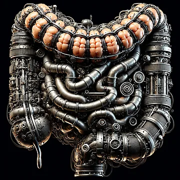 Artwork thumbnail, Biomechanical core by PixelLabIT