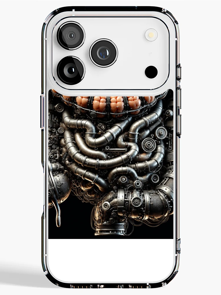 Thumbnail 1 of 5, iPhone Case, Biomechanical core designed and sold by PixelLabIT.