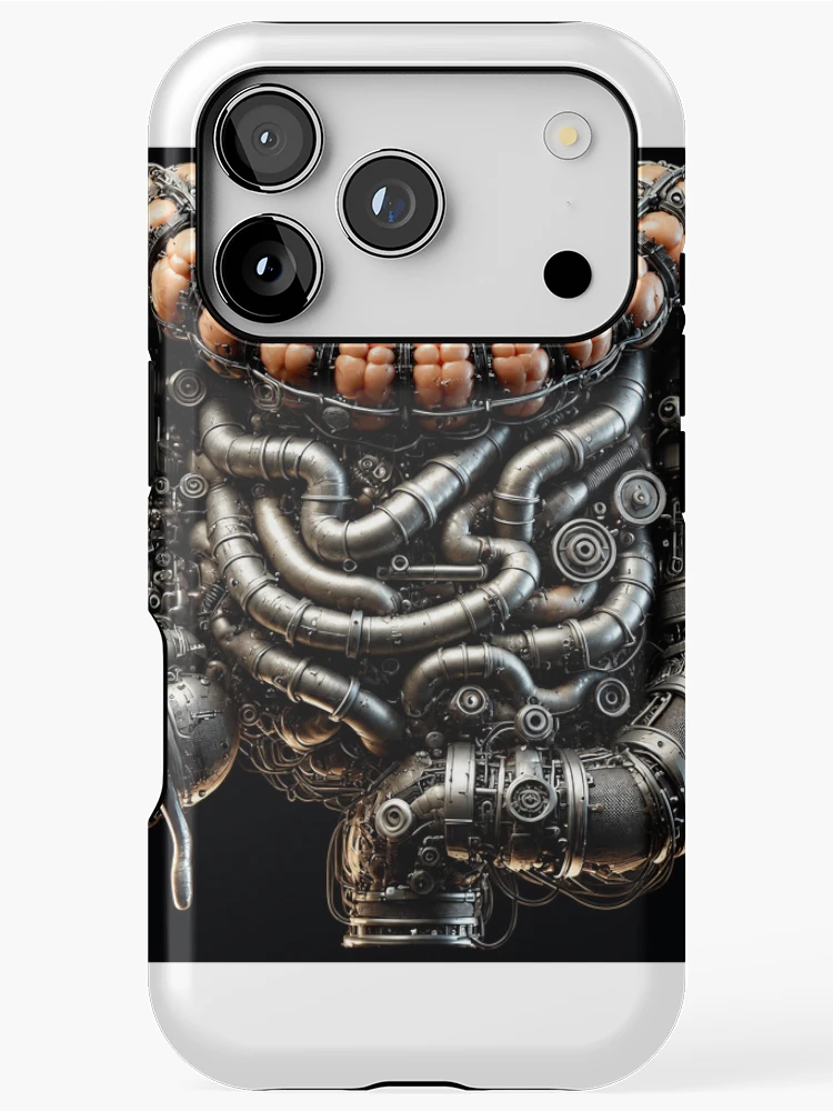 Thumbnail 1 of 4, iPhone Case, Biomechanical core designed and sold by PixelLabIT.