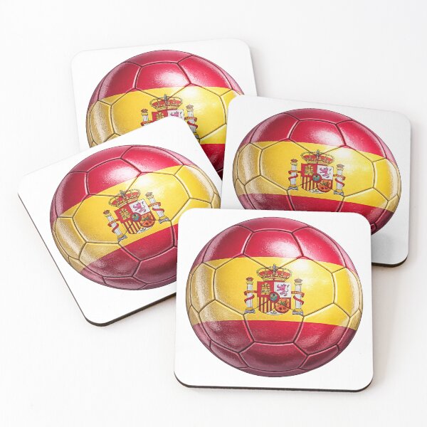 Artikelvorschau, Spanien Flaggenfußball-Design entworfen und verkauft von redsharkuk.