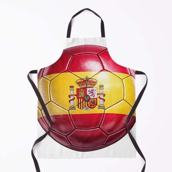 Item preview, Spain Flag Football Design designed and sold by redsharkuk.